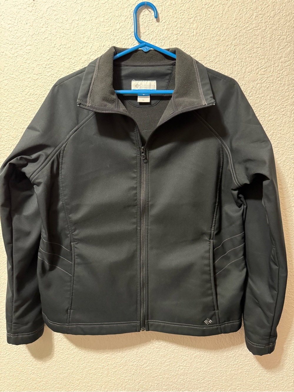 Columbia Women’s XL Black Omni-Shield Softshell Fleece Jacket